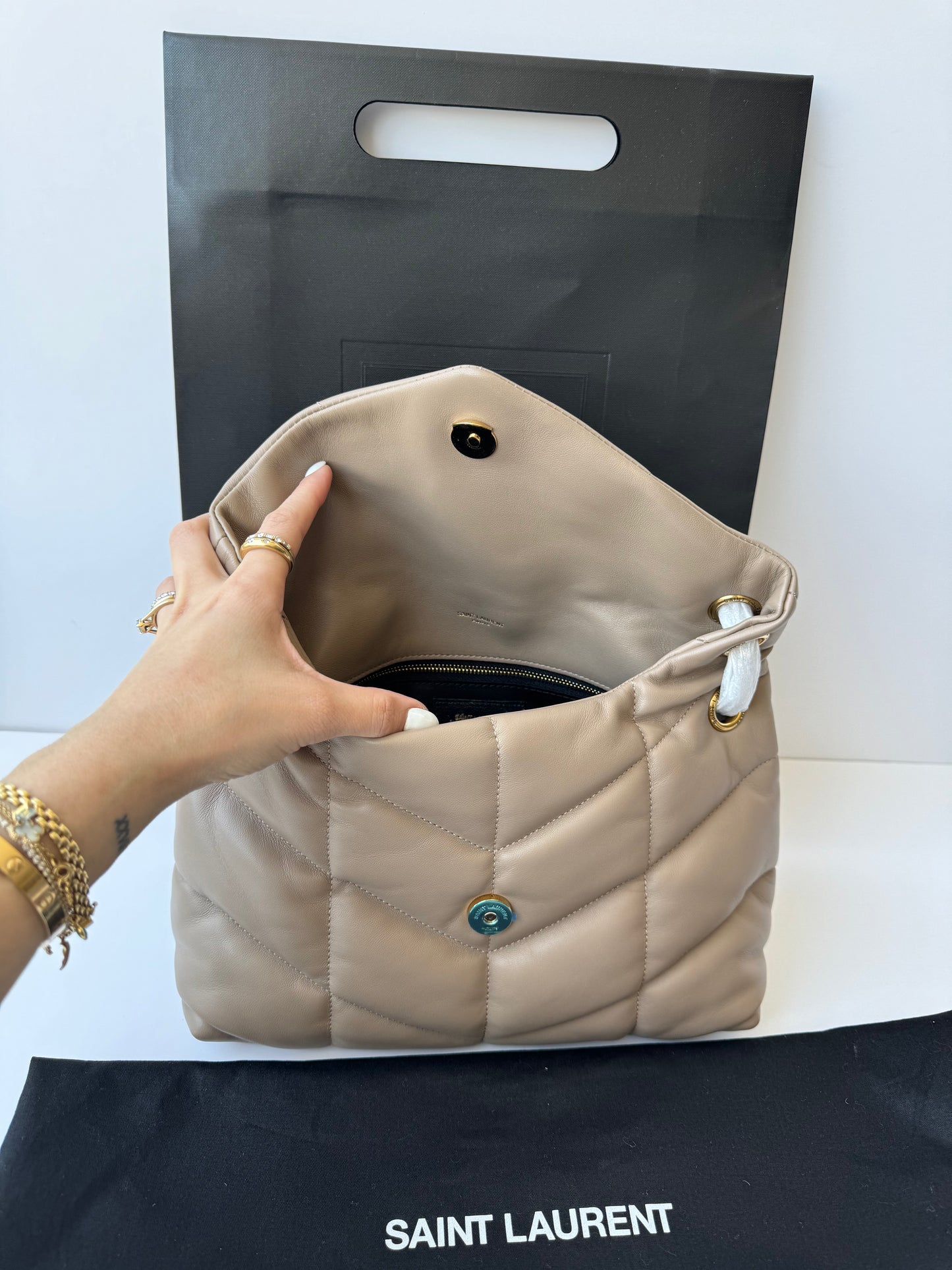 Saint Laurent Loulou Puffer