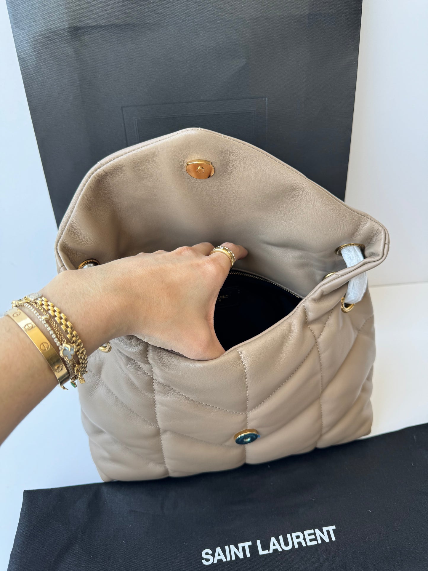 Saint Laurent Loulou Puffer