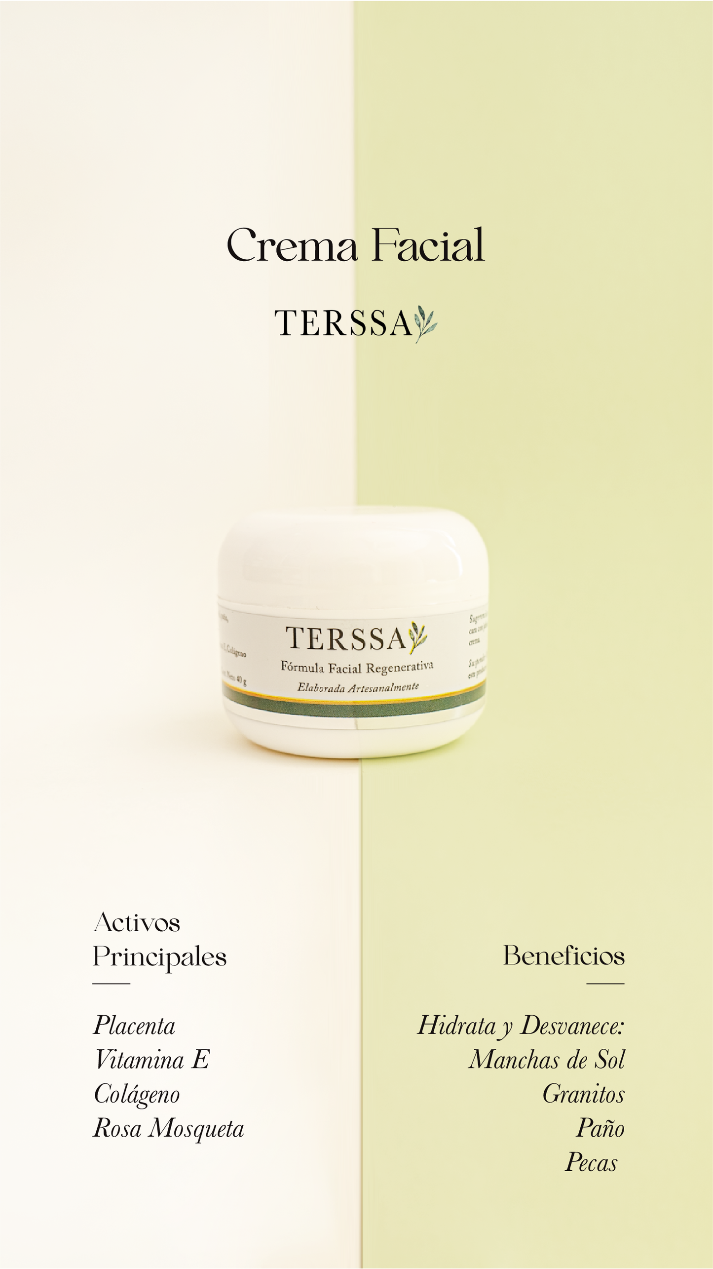 Crema Facial Terssa
