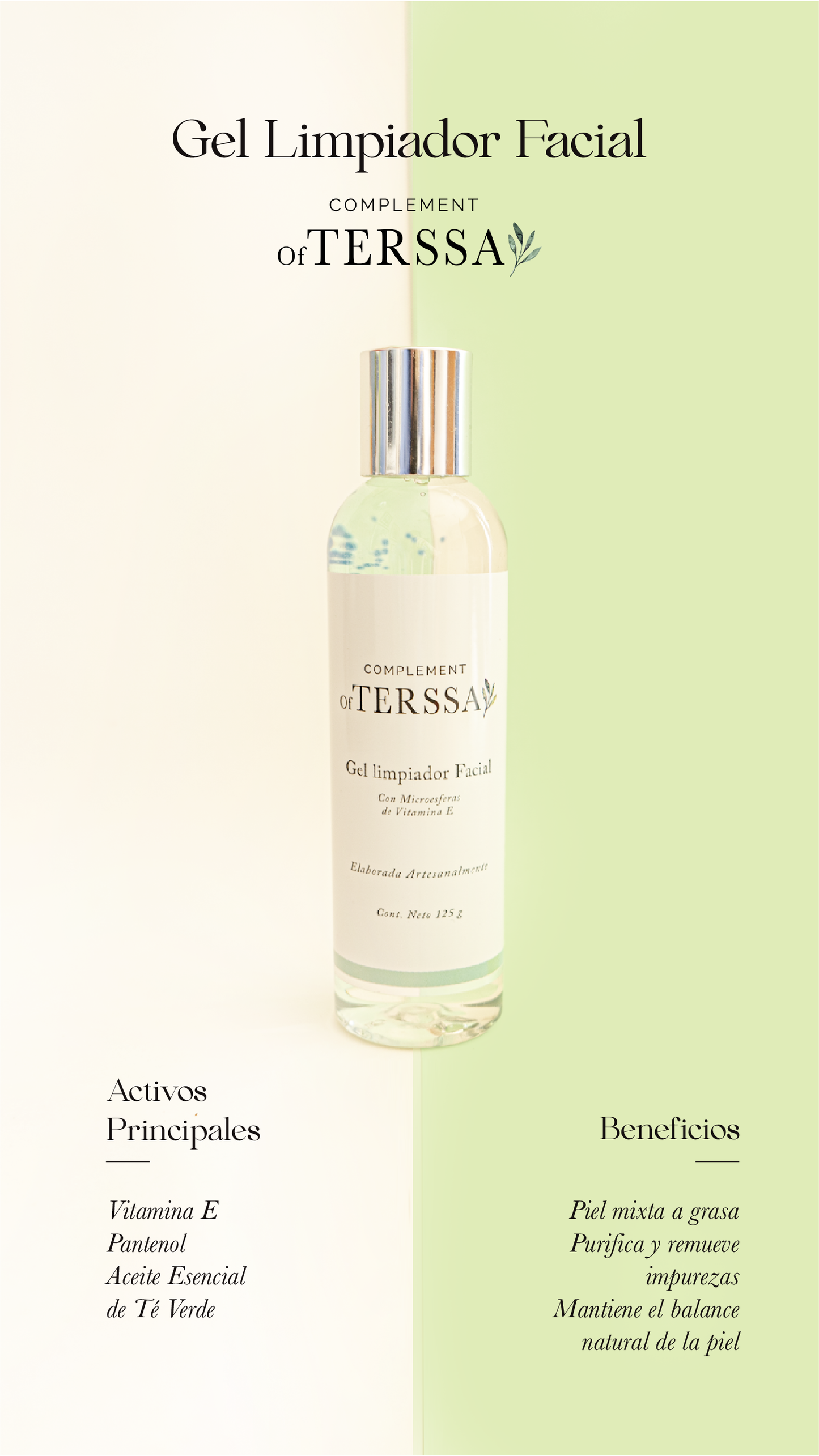 Gel Limpiador Facial Terssa