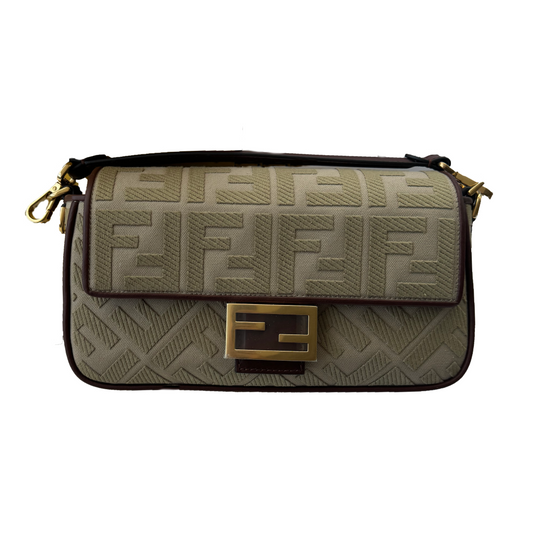 Fendi Baguette bag motivo FF