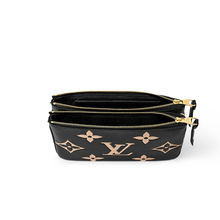 Louis Vuitton Cartera de mano Double Zip