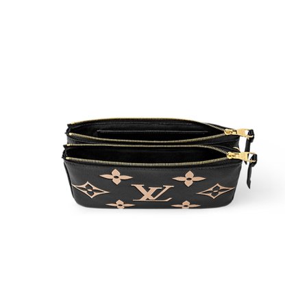 Louis Vuitton Cartera de mano Double Zip